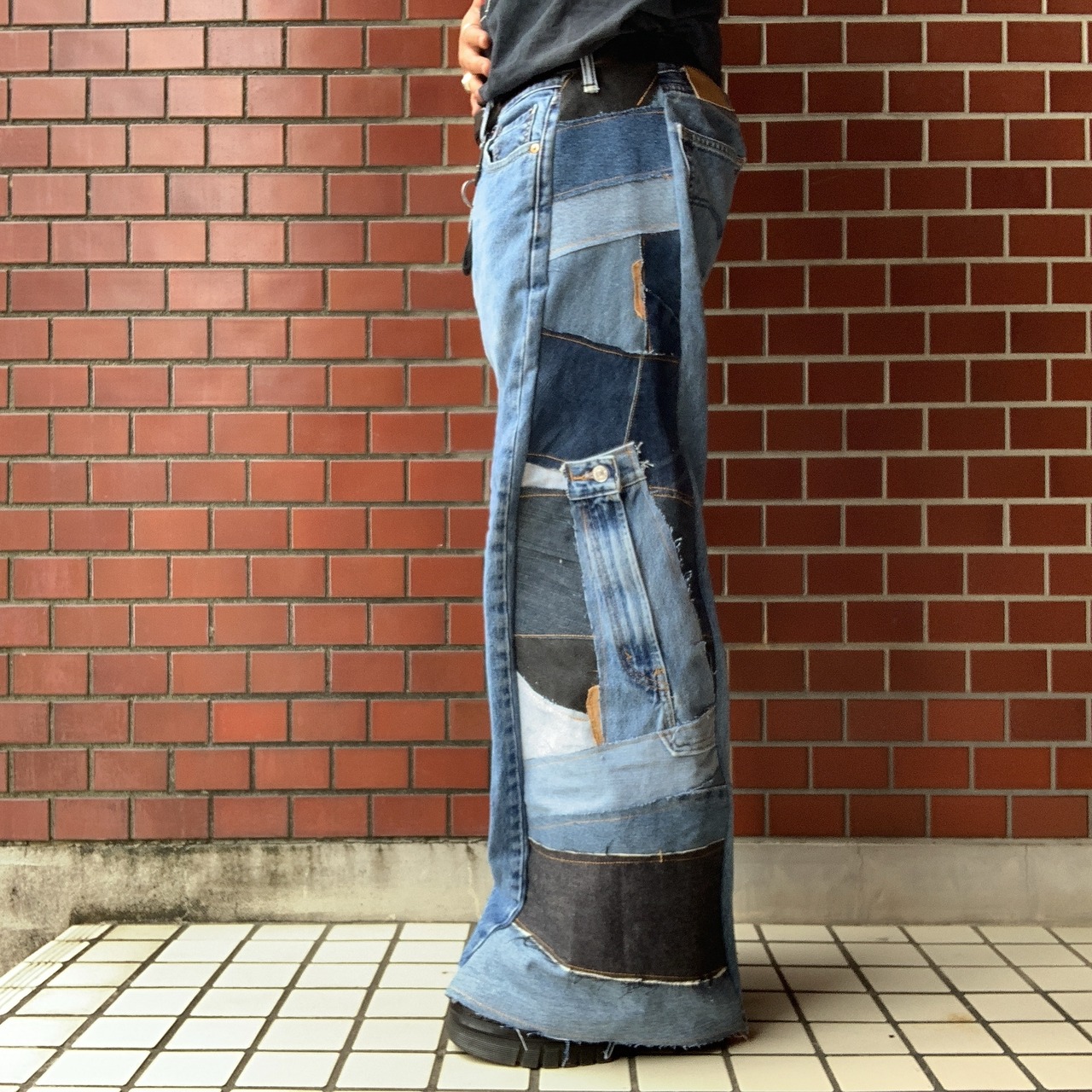 パッチワークカスタム】再構築 リメイク フレア デニム | 101NEWYORK