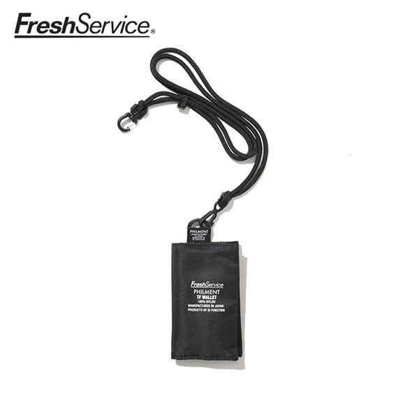 FreshService フレッシュサービス ウォレット 財布 ブラック PHILMENT(フィルメント) FS TF WALLET FSP261-90012B