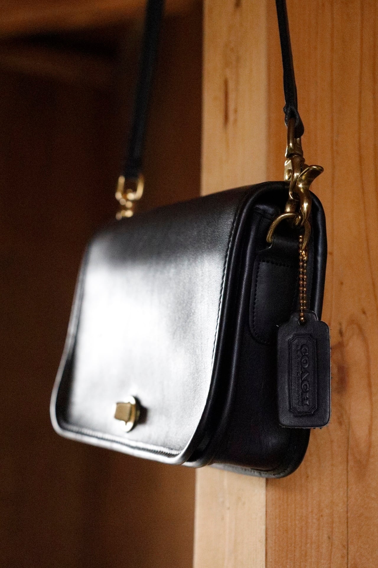 COACH / コーチ オールドコーチ レザーショルダーバッグ | yokonota