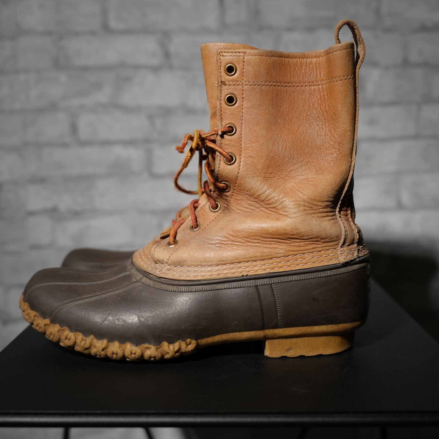 古着 90s L.L.Bean ビーンブーツ Made in USA 米国製 28～28.5cm程度