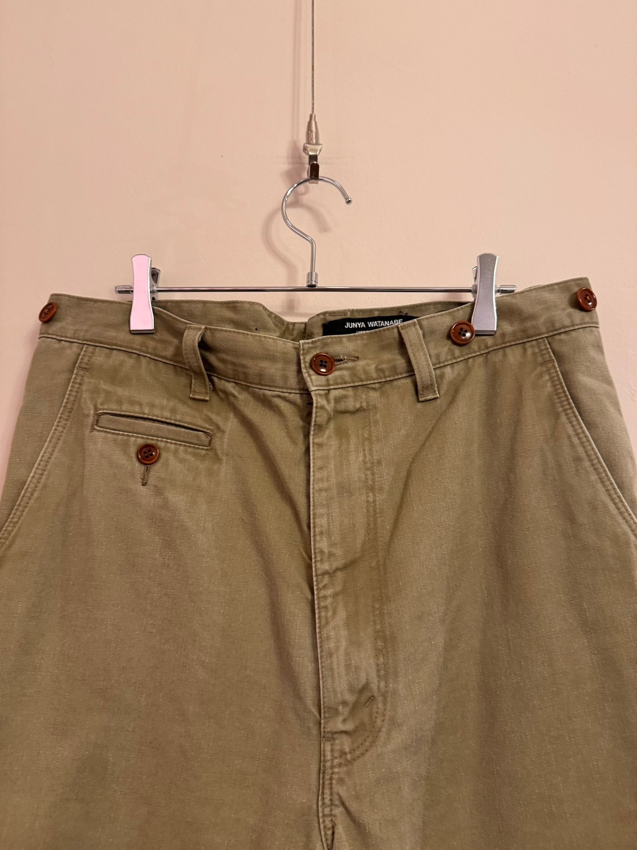 【ご予約】JUNYA WATANABE カーキチノパンツ