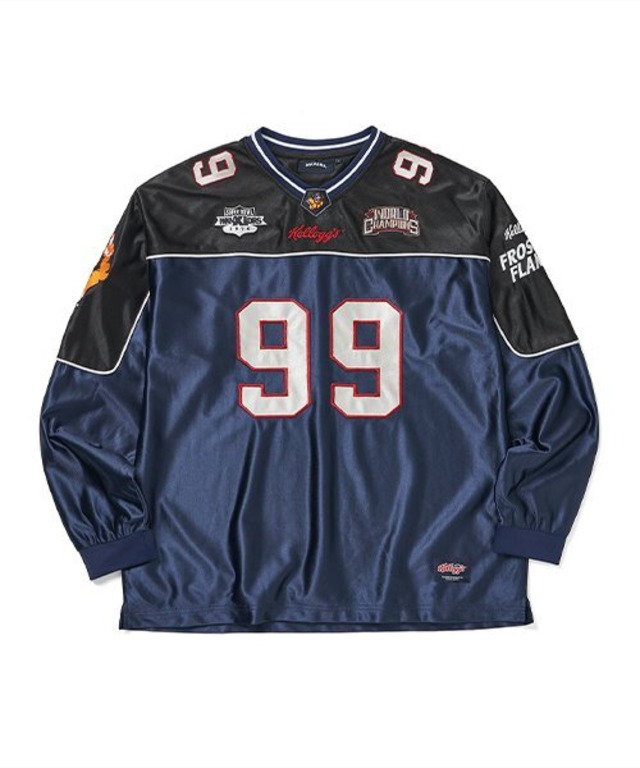 【WKNDRS】KELLOGGS FOOTBALL JERSEY_2color