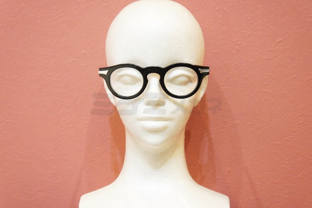 中居正広さん着用モデル】杉本 圭 メガネ KS-52N COL.1 ラウンド