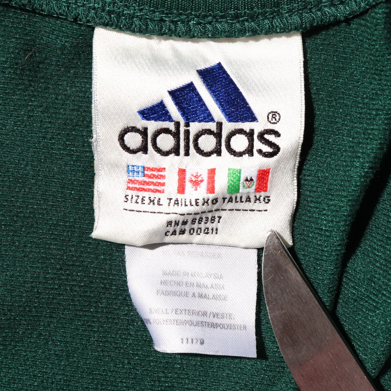美品 90s XL adidas トラックジャケット アディダス 緑 グリーン | ENCOUNT