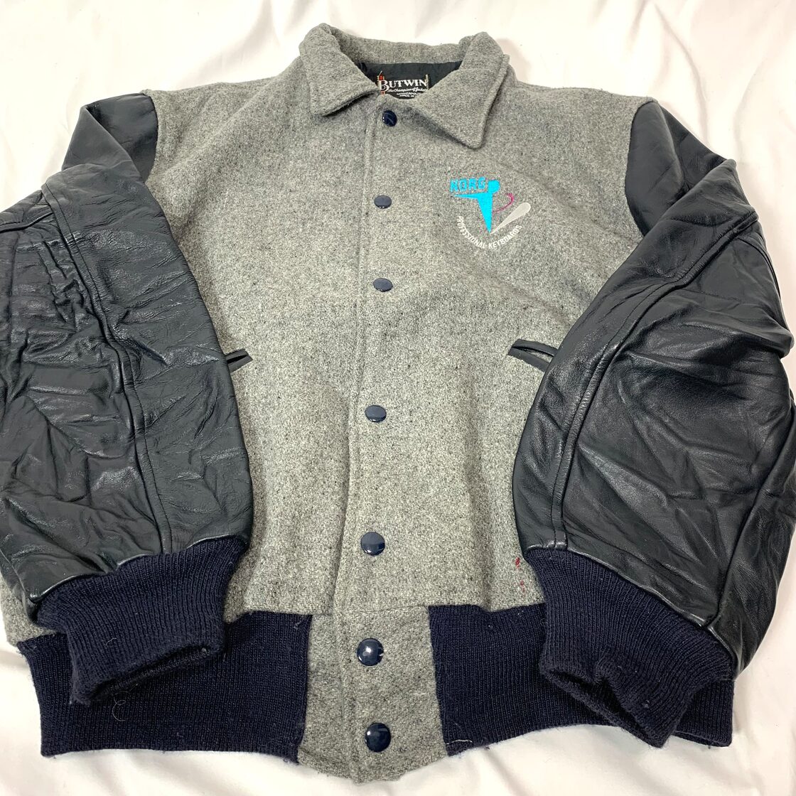vintage old 80s BUTWIN award jacket KORG MADE IN USA アワード 