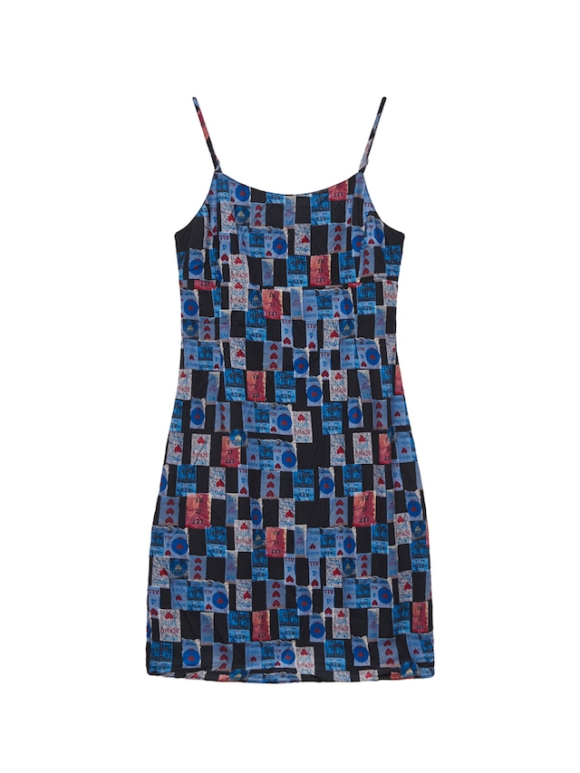 [Matin Kim] BERLIN CRINCLE MINI DRESS IN BLUE 正規品 韓国ブランド 韓国ファッション 韓国代行 マーティンキム matinkim