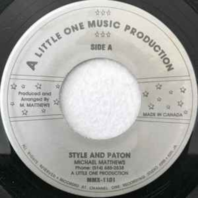 Style And Paton / Michael Matthews 7inch