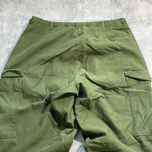 60s- スウェーデン軍 実物 M-59 フィールドパンツ C52 w32 詳細写真13