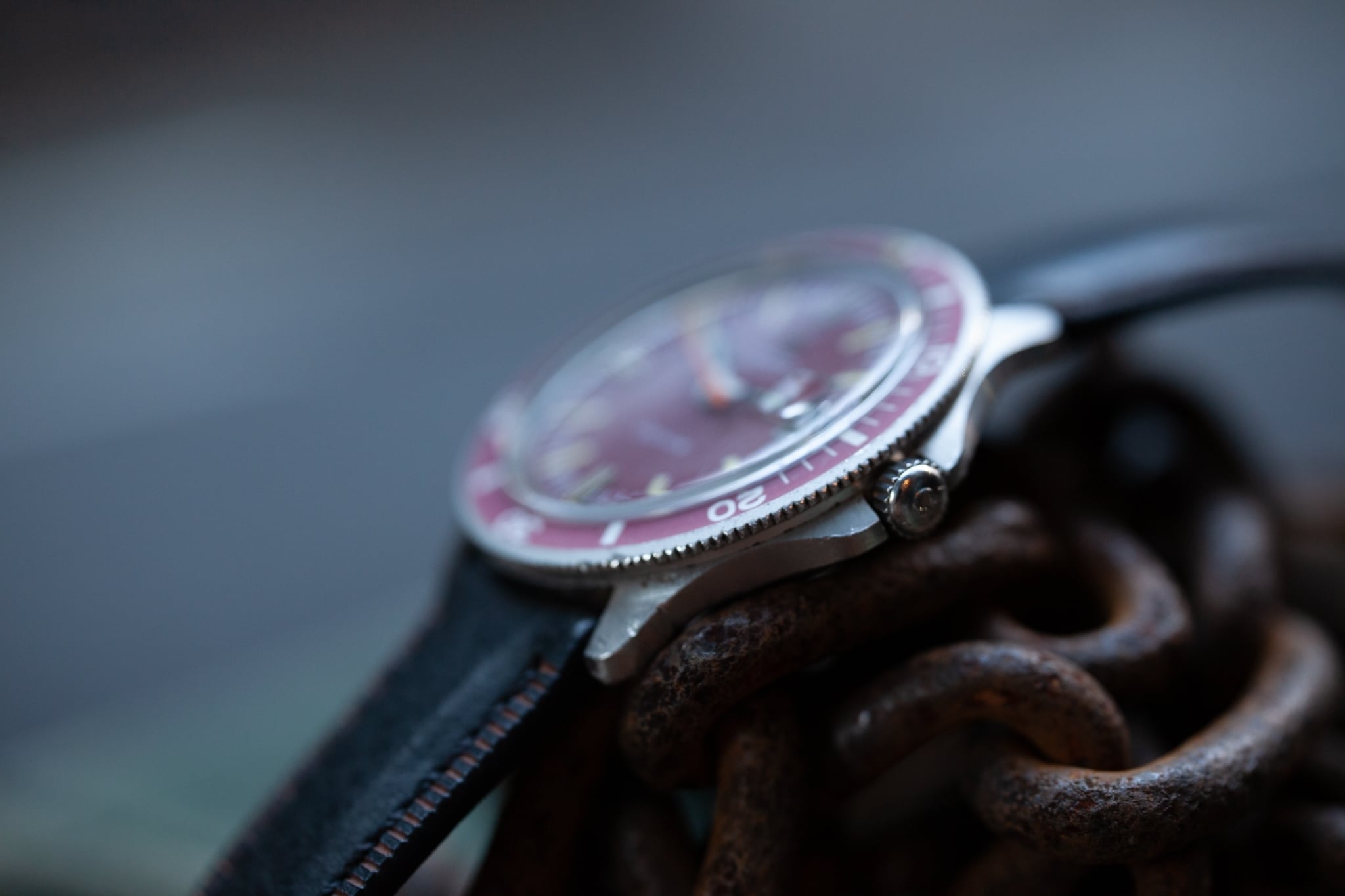 OMEGA】 1970's ADMIRALTY GENEVE REDベゼル ”NON ANCHOR