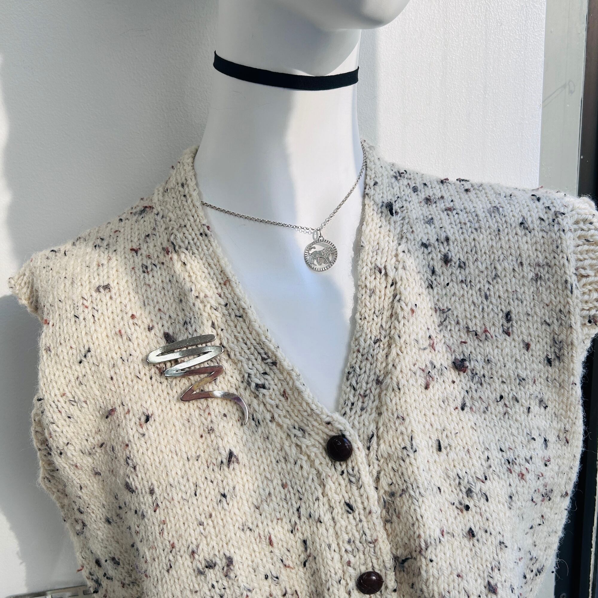 vintage 手編みニットベスト | Milo Antiques & Vintage