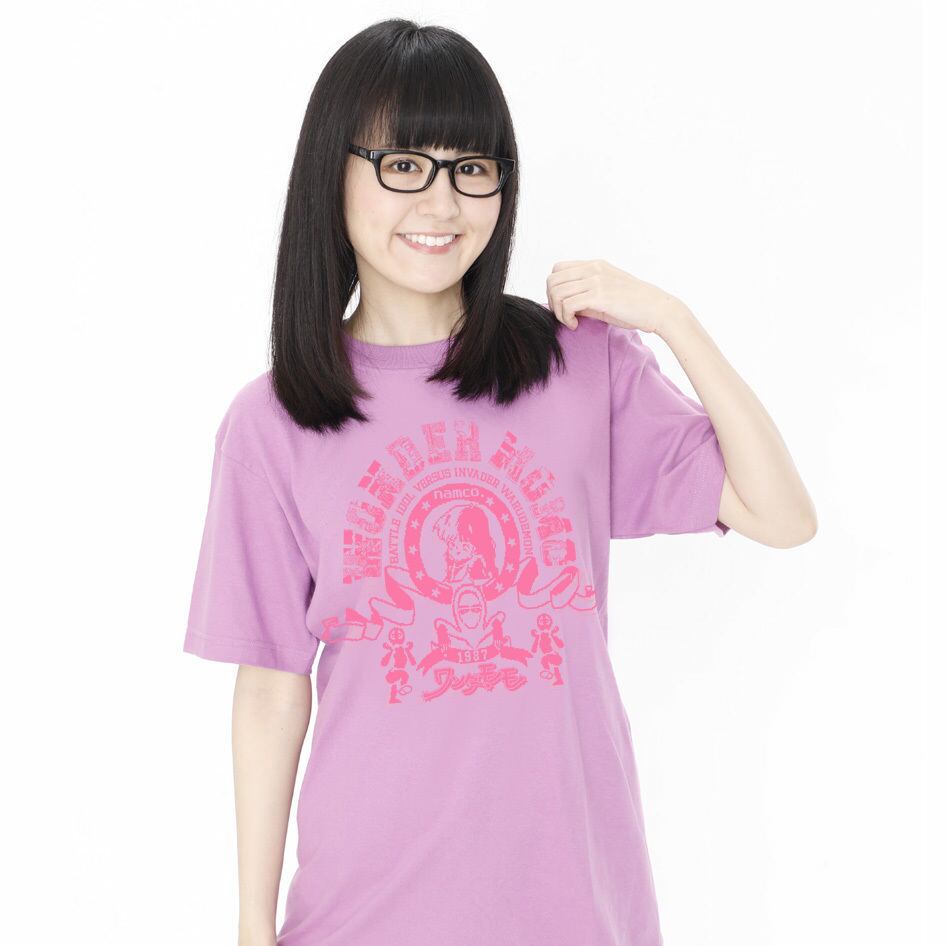 ワンダーモモ30周年記念！ 【WONDER MOMO School Club Tee】 (ラベンダー)