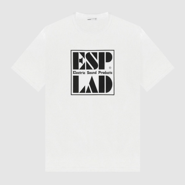 LAD MUSICIAN【ラッドミュージシャン 】LAD MUSICIAN × ESP BIG T-SHIRT (2324-803 WHITE_SIZE46)