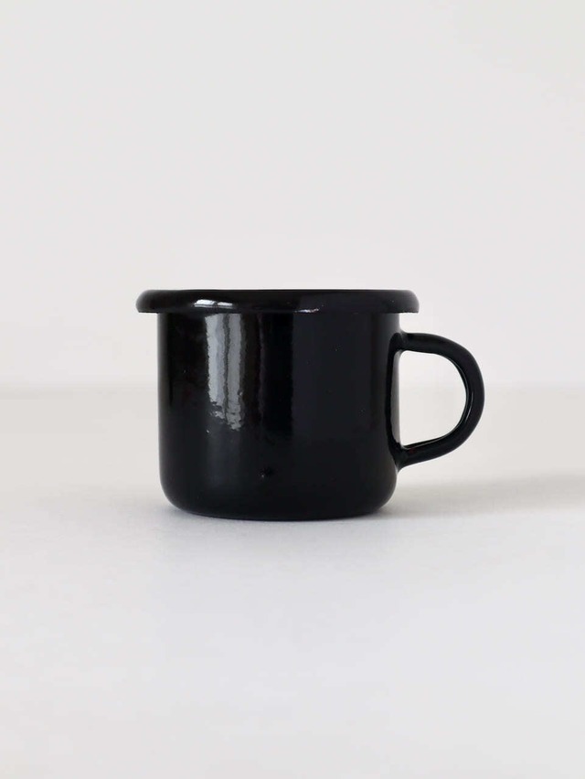 エスプレッソマグ ホーロー製 ブラック / Expresso Mug Back