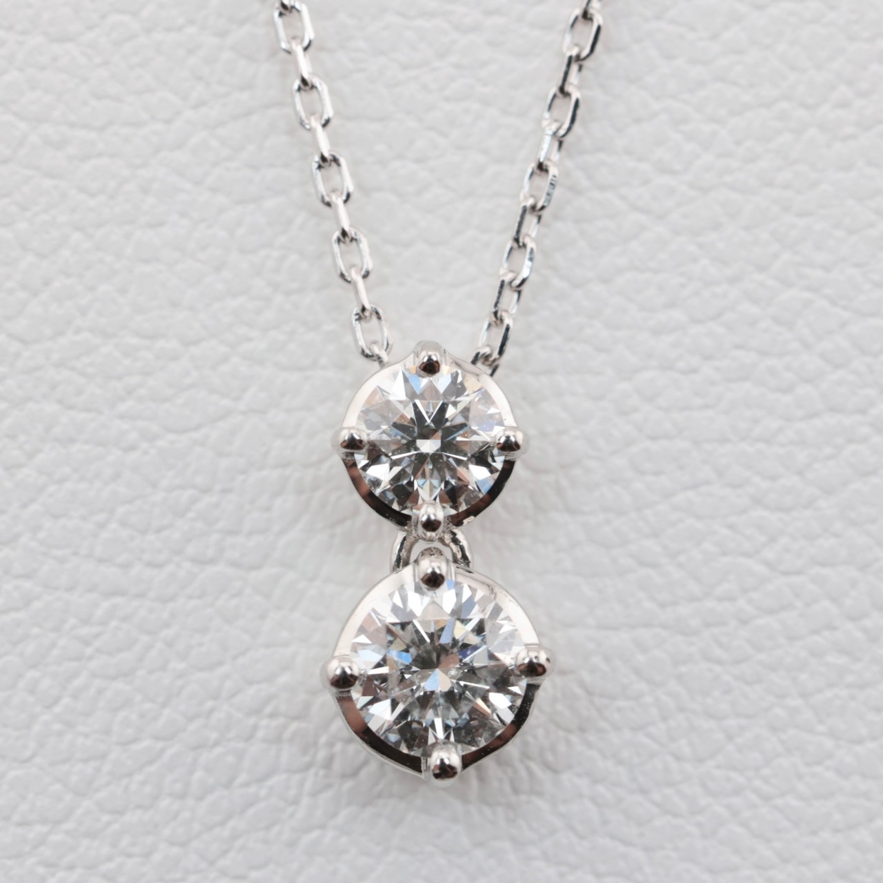 Pt950 Pt850 ヴァンドーム青山 ダイヤモンド 0.192ct 0.122ct  