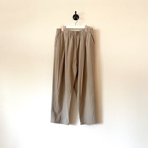 evam eva タックパンツ　tuck pants