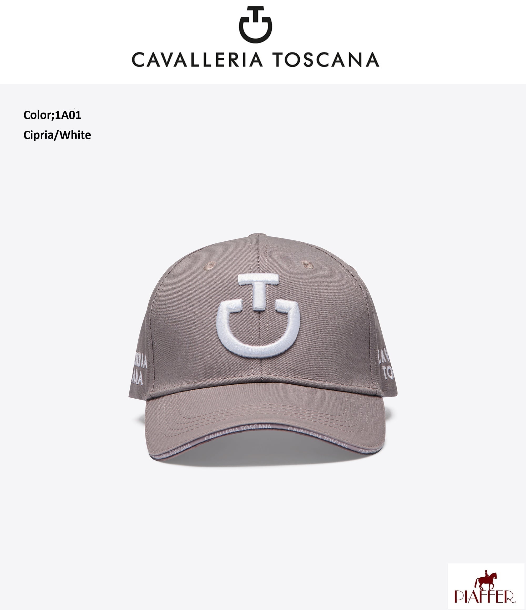 Cavalleria Toscana CT Cap CPU006GA002 | 乗馬用品 | ピアッフェ 公式