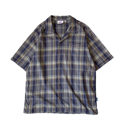 “90s-00s O’NEILL” short sleeve check shirt