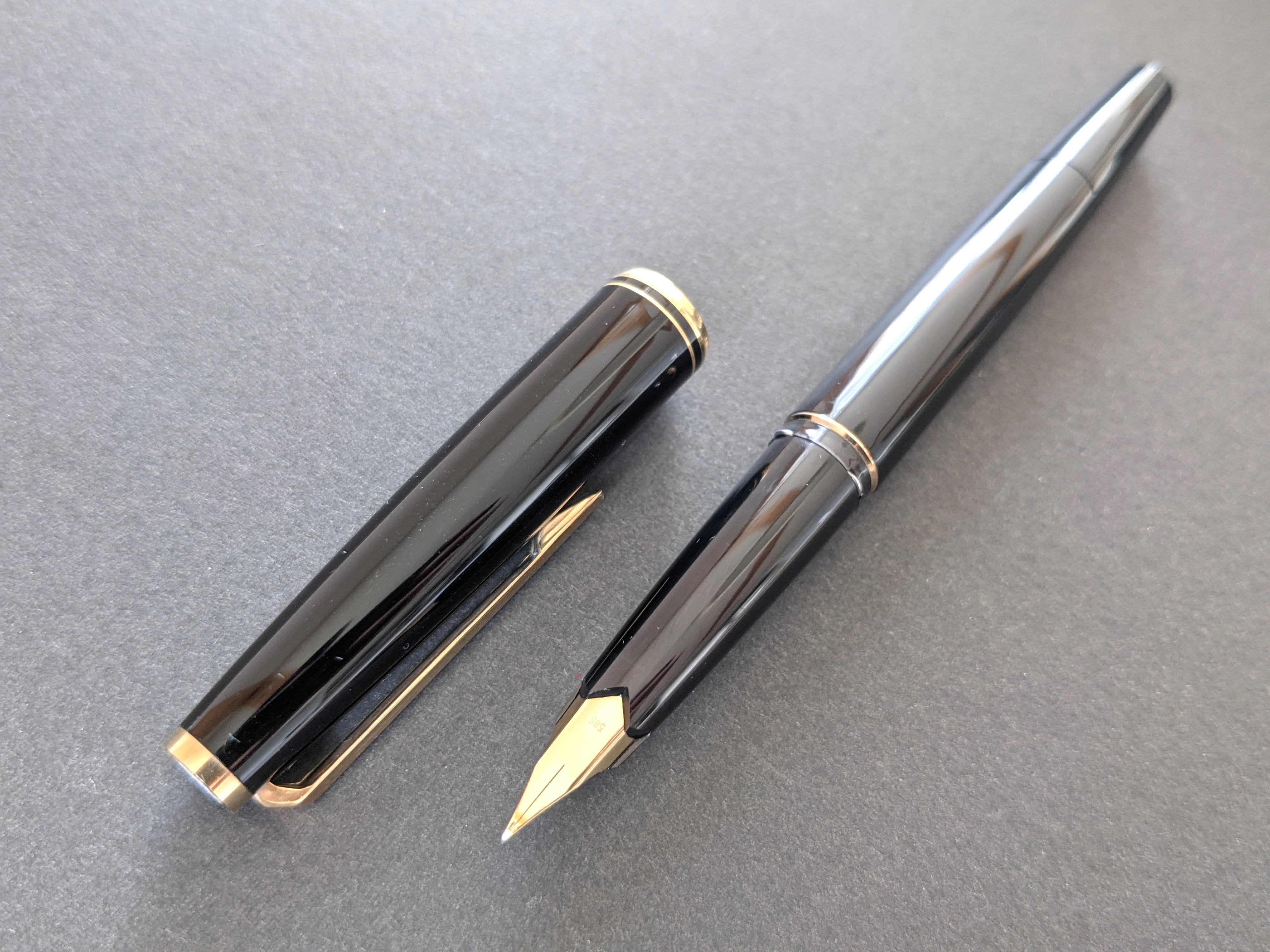 '70s　モンブラン ２２１　MONTBLANC 221　（細字）　14K　　　　　02606 | 川口明弘の調整万年筆 powered by BASE