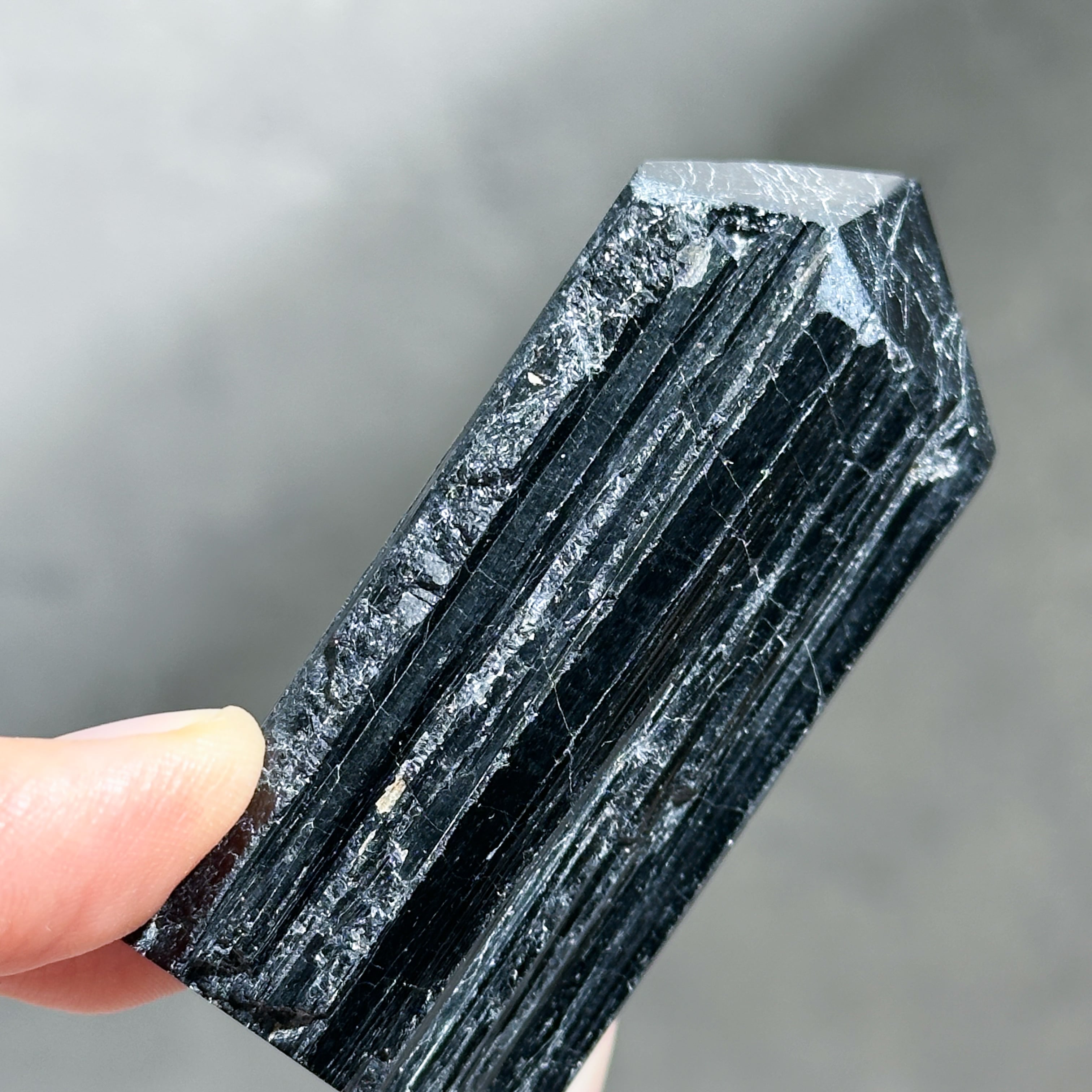 ブラックトルマリン タワー02◇ Black Tourmaline ◇天然石・鉱物
