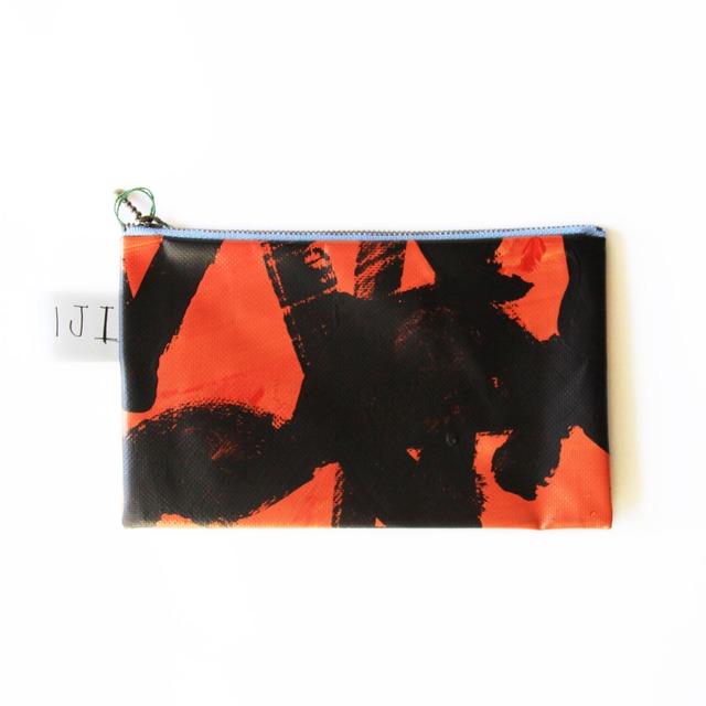 MOMIJI 端材ポーチ Flat Pouch ORBK