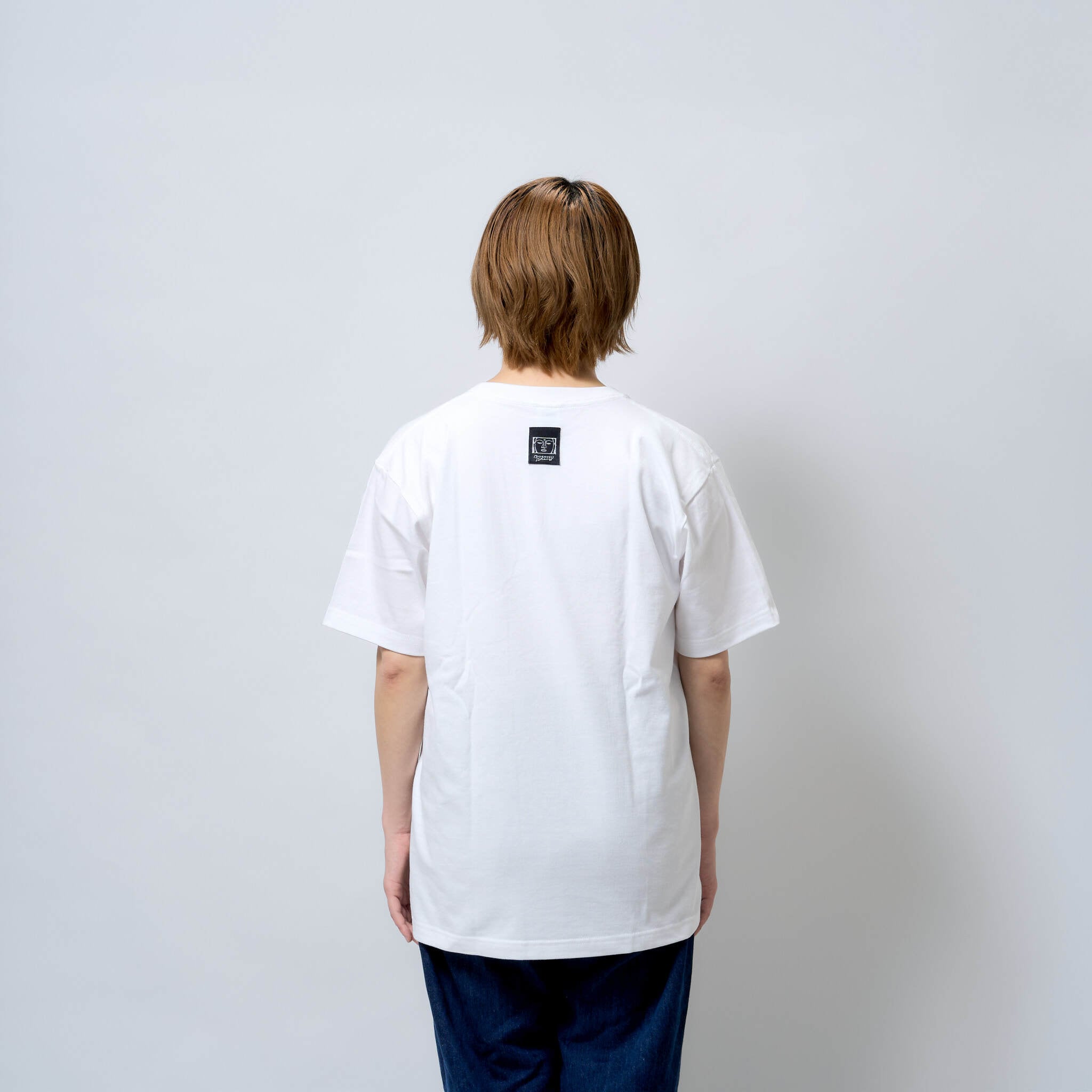 空即ジェネレーション Tシャツ (プリント / 背面刺繍) 6.2oz ホワイト