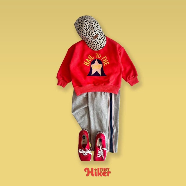 《送料無料》予約：チーフトレーナー【TinyHiker】※ジュニアサイズ