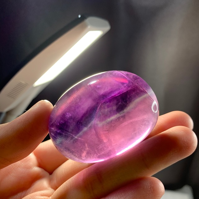 秘蔵プレミアム✩パープルフローライトタンブル