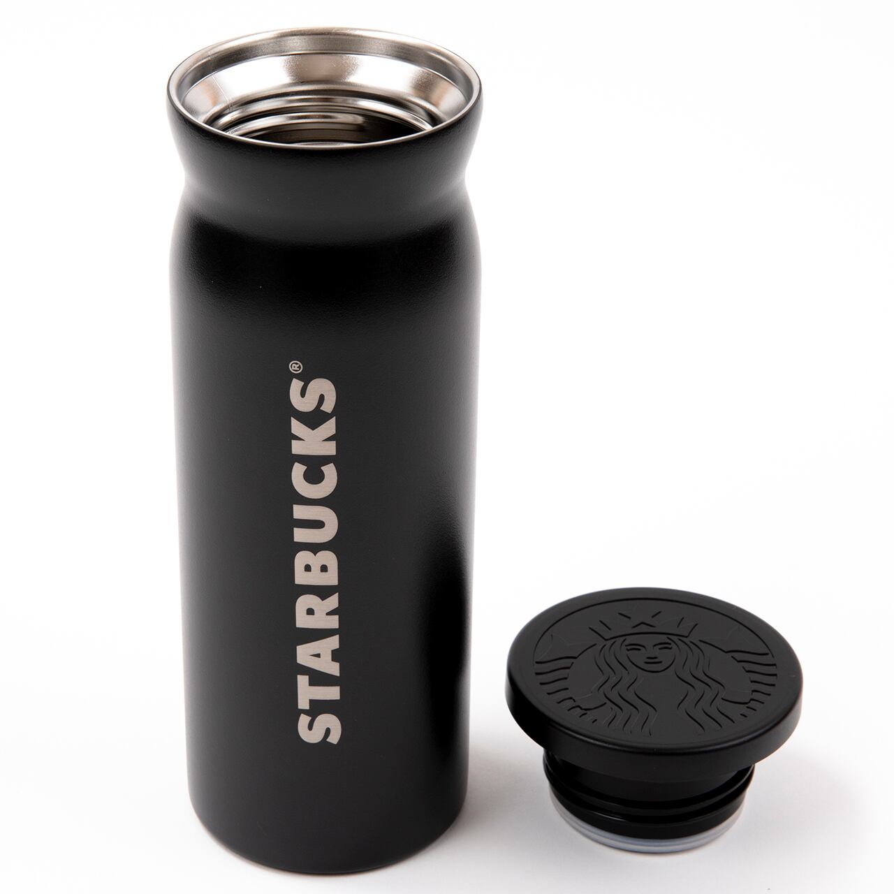 スターバックス　海外限定　べっ甲　ステンレスボトルタンブラー ブラックステンレスボトル 12oz 335ml 海外限定 | 津軽マカ