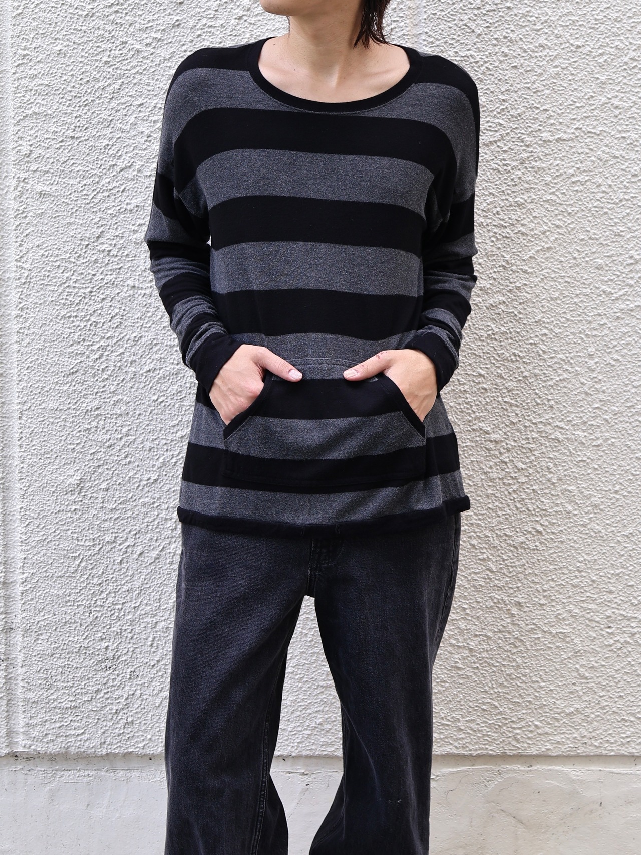 design border long shirt