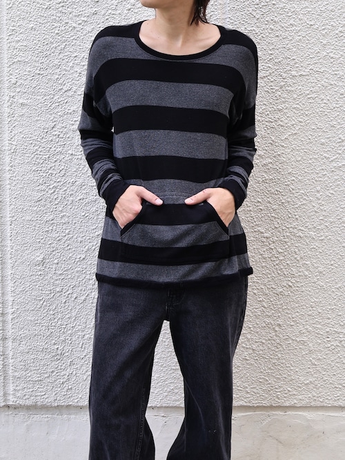 design border long shirt