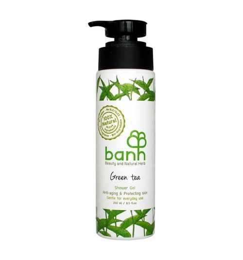banh - グリーンティーシャワージェル - アンチエイジング＆肌の保護(250ml)