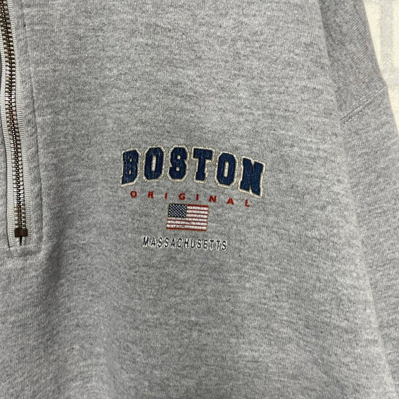 Made in USA】TULTEX ハーフジップスウェット L プリント | 古着屋OLDGREEN