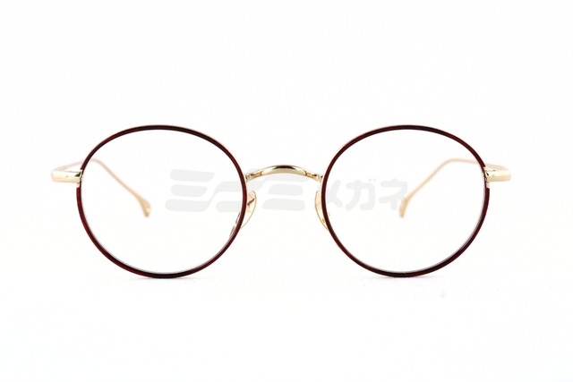 KameManNen メガネ KMN-73 08 GD ラウンド 丸眼鏡 ボストン カメマンネン 鯖江 日本製 正規品-2枚目