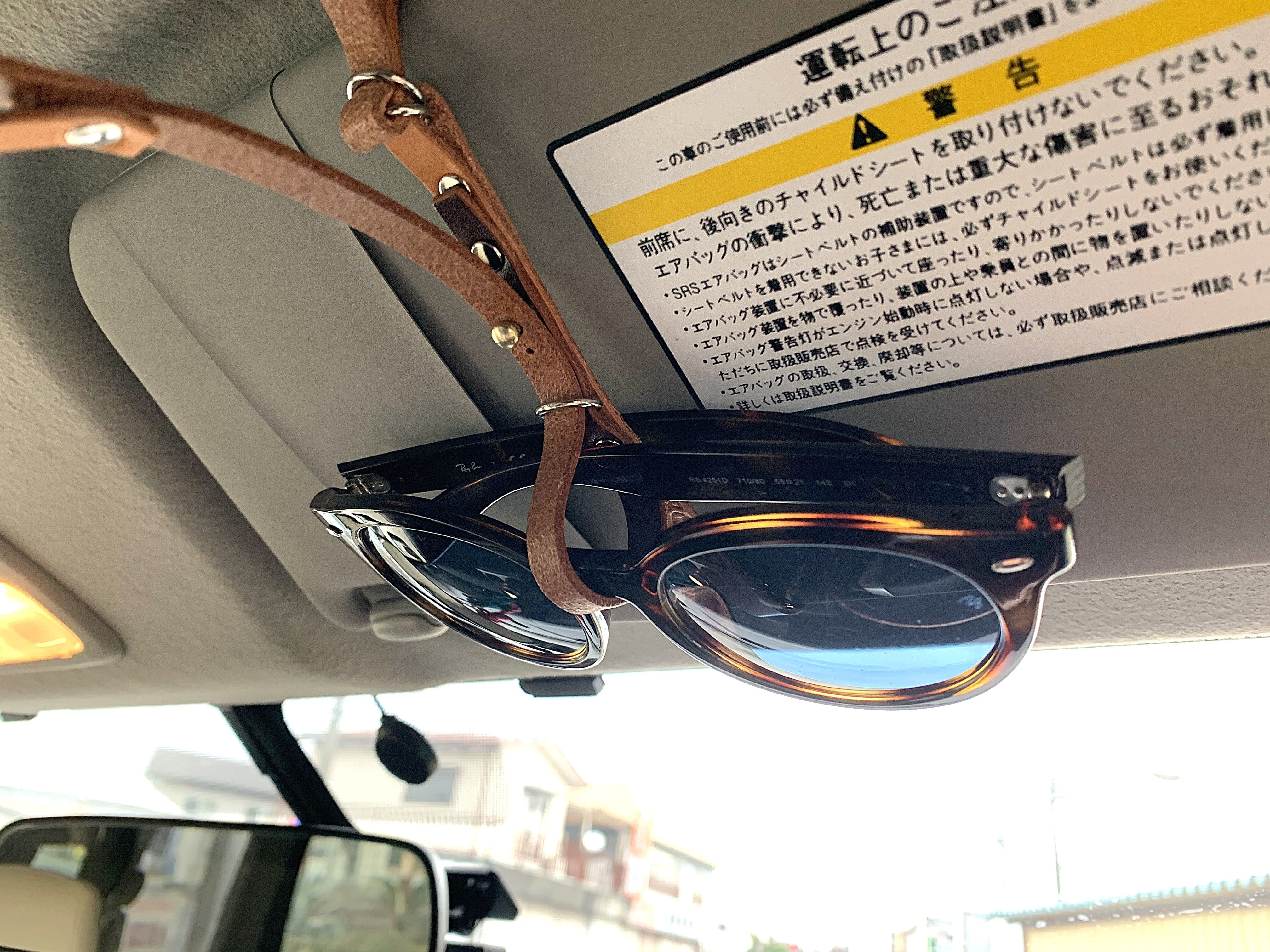 サンバイザー用サングラスホルダー | GRANDZERO