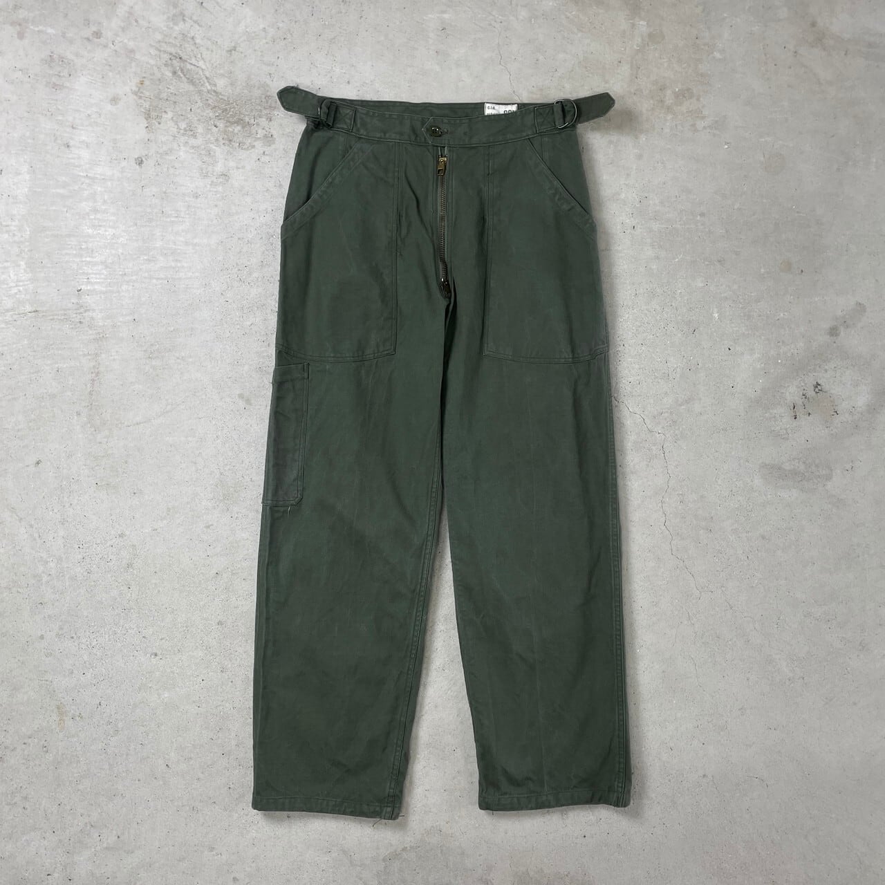 60年代 フランス軍 AIR FORCE メカニックパンツ ユーロミリタリー 