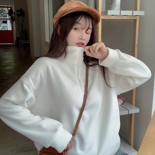 ✞ ウィンターベルベットセーター ジッパージャケット 大人女子☆ ロング 冬物 ✞ゴスロリ SM ミリ 甘ロリ クラロリ 和ロリ エレガント 黒ロリ 姫ロリ 華ロリ BB-BB95644702734