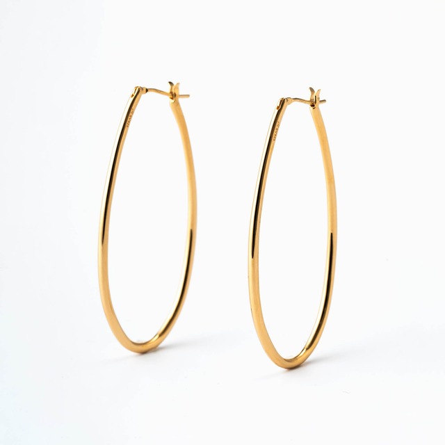 Gold pierced earrings GMA17 ピアス