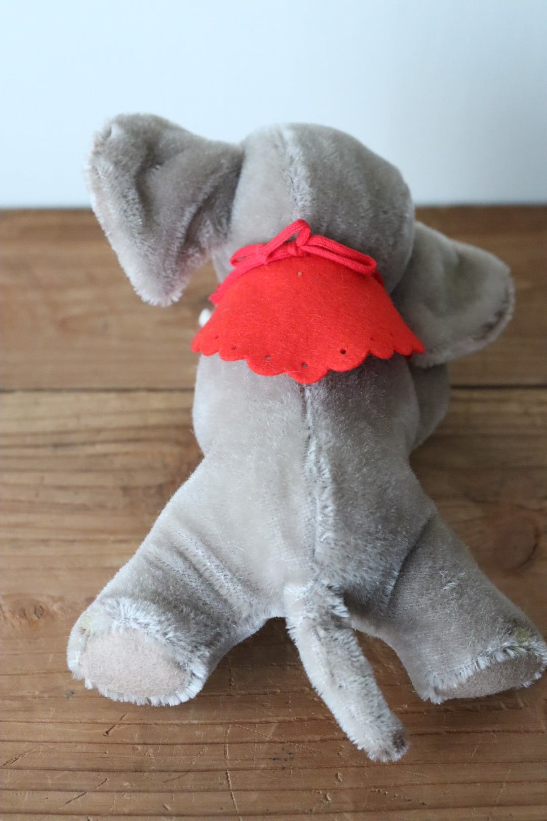 ヴィンテージ シュタイフ お眠りゾウさん 17㎝ Steiff Floppy Ele  ヴィンテージ ぬいぐるみ