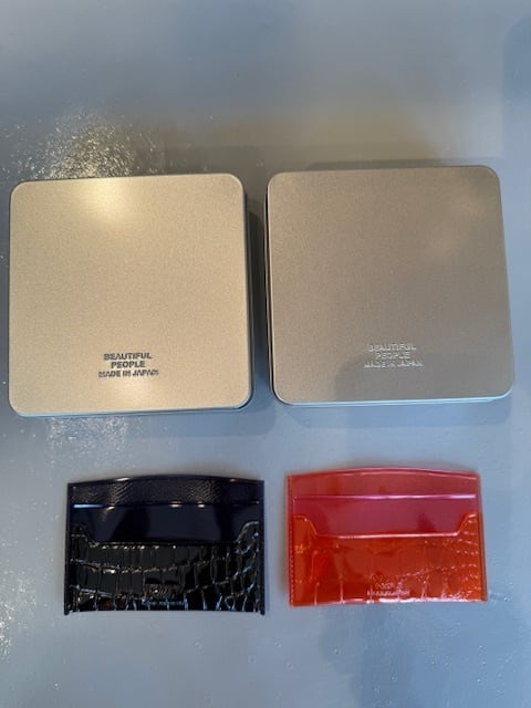 2025 Pre Fall】beautiful people-nothing to hide vinyl card case | Asqu