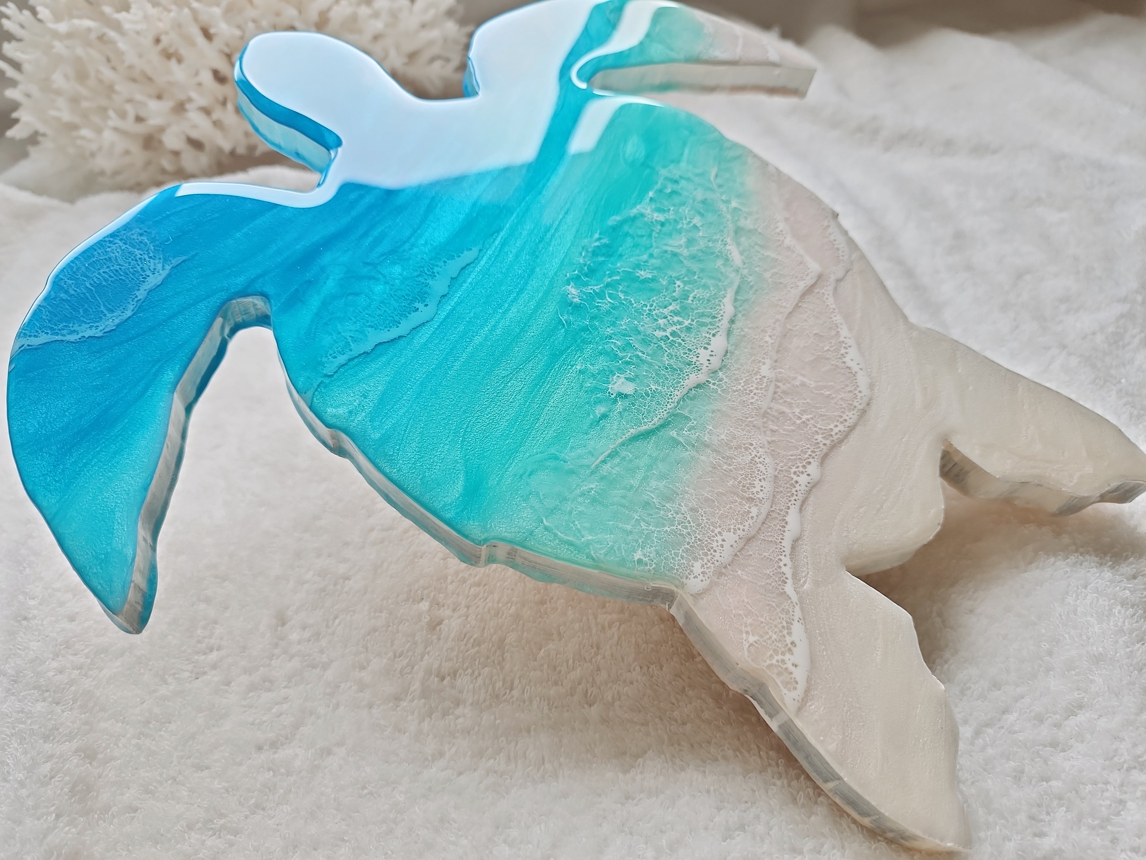 330.オーシャンレジンアート ホヌ正面 小