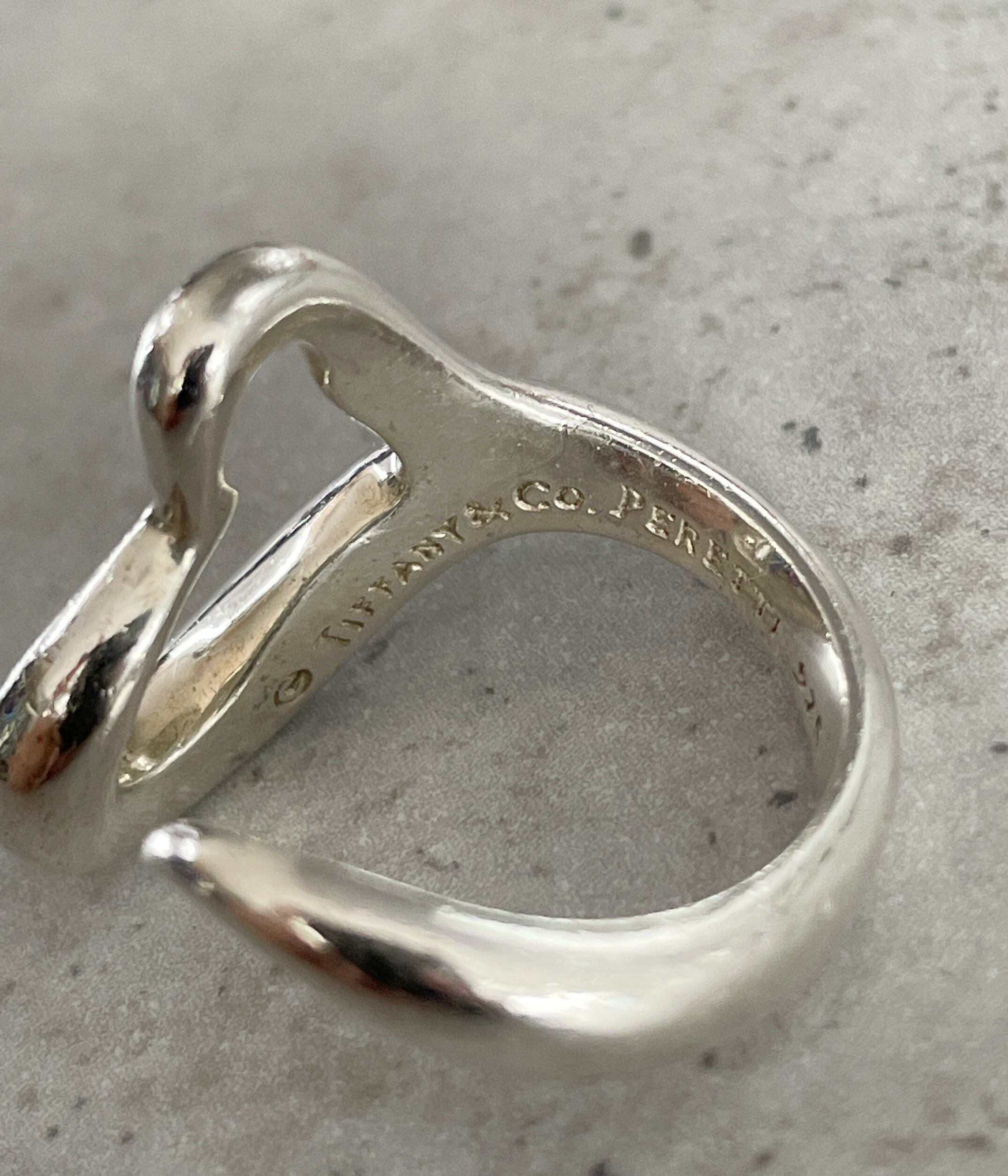VINTAGE TIFFANY&CO OPEN HEART RING -Elsa Peretti- | BEGGARS VINTAGE TIFFANY&CO OPEN HEART RING -Elsa Peretti- | BEGGARS