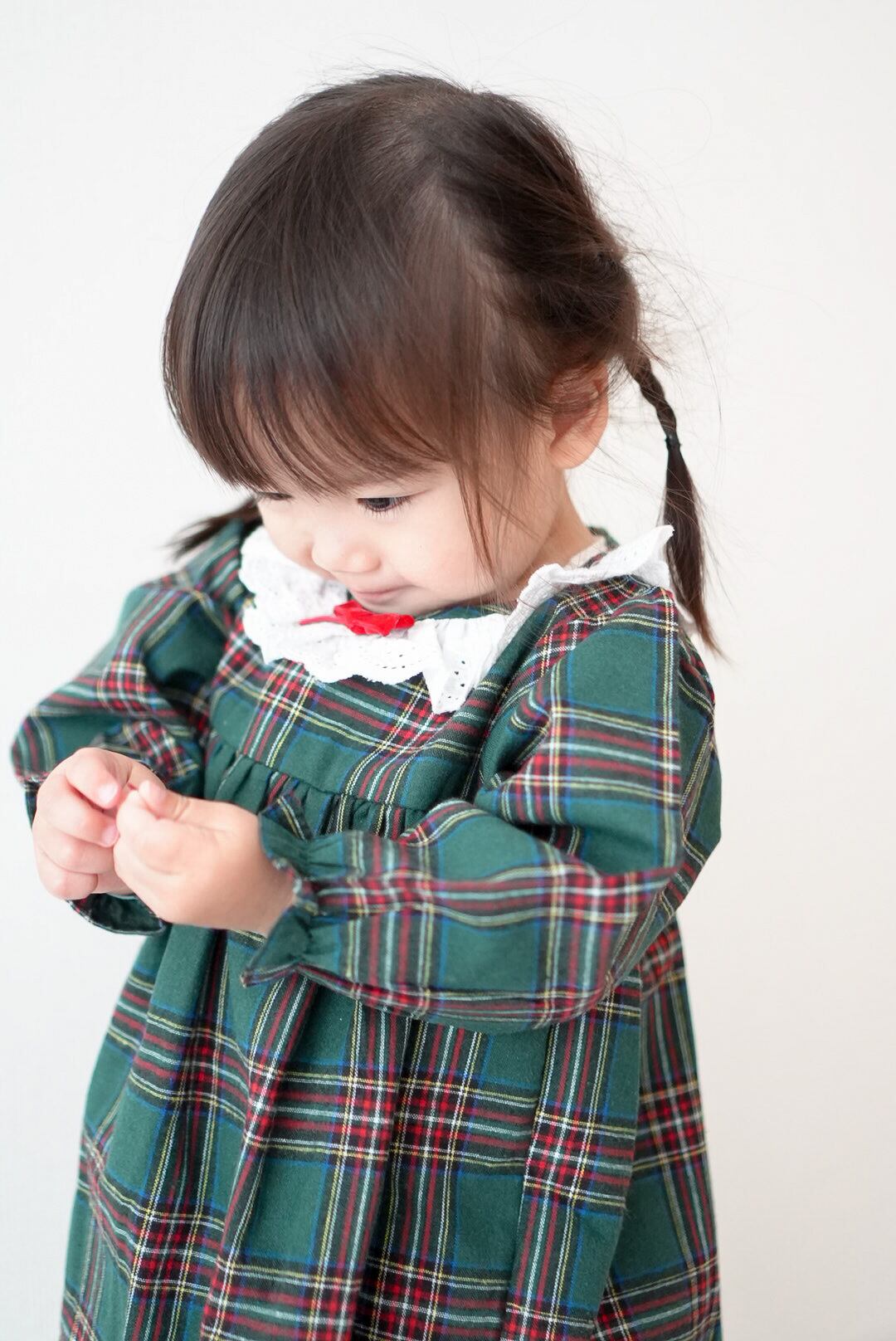 リトルリズン⭐︎ワンピース⭐︎チェック⭐︎試着のみ Little sunny bite（リトルサニーバイト）の「LittleSunnyBite