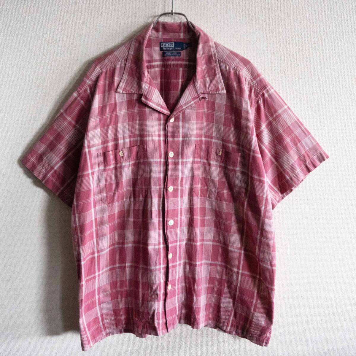 名作】POLO RALPH LAUREN 【レザー スリーブ スタジャン】S ワッペン