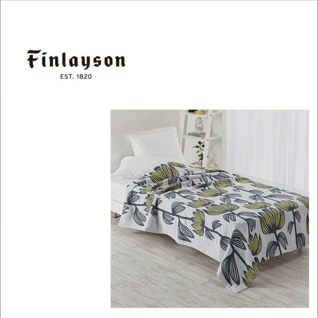『Finlayson』３重ガーゼケット（綿100％） 西川株式会社　※特典付き