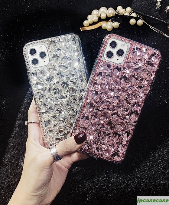 ハンドメイド】iPhone12Pro 12 11Pro 11 XS 8ケース キラキラ ライ