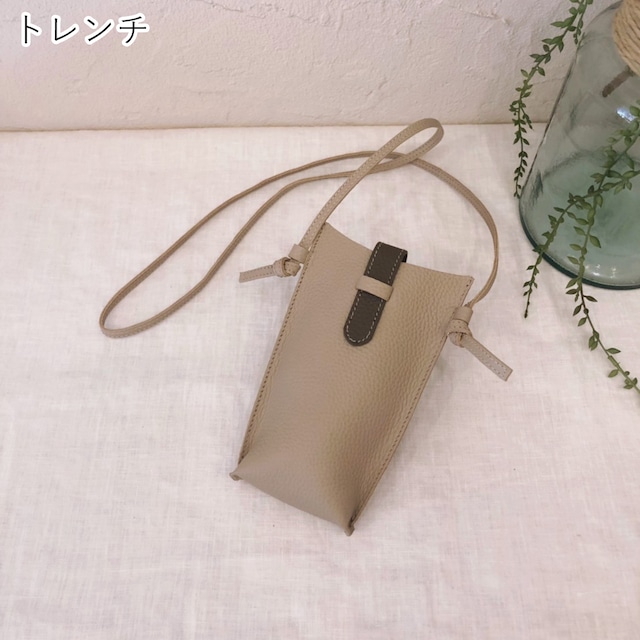 ＊人気＊レザースマホショルダー