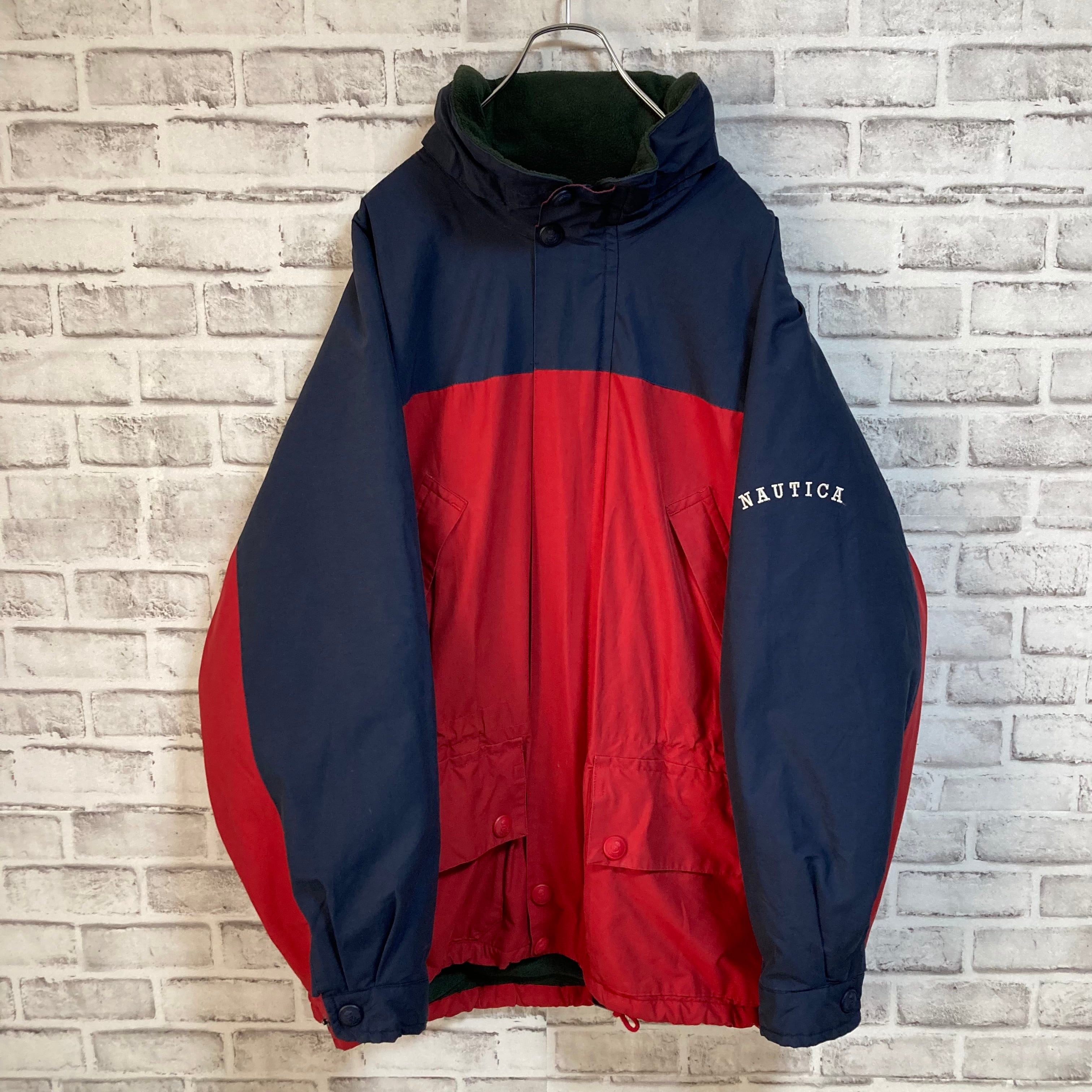 nautica】Heavy Nylon Jacket L 90s “Old nautica”ノーティカ ナイロン 