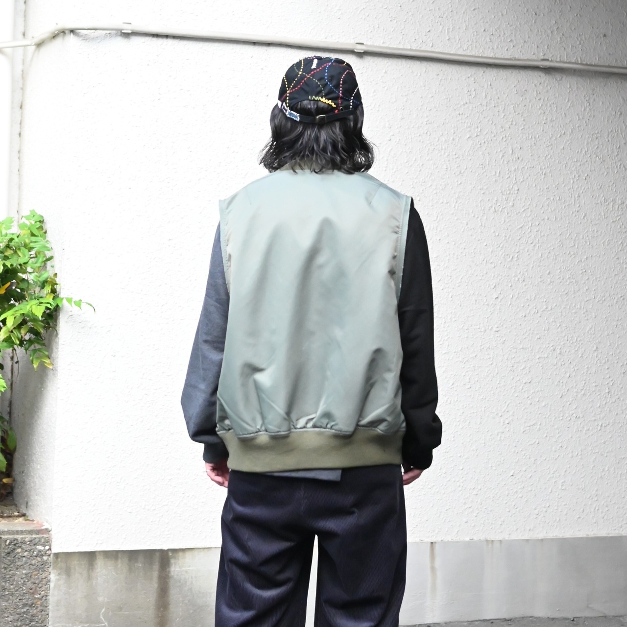 The DUFFER N NEPHEWS / CUT OFF FLIGHT VEST