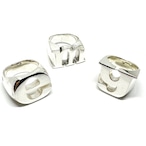 小文字 ビッグ イニシャル リング:CB Jewelry Studio シービー ジュエリー スタジオ