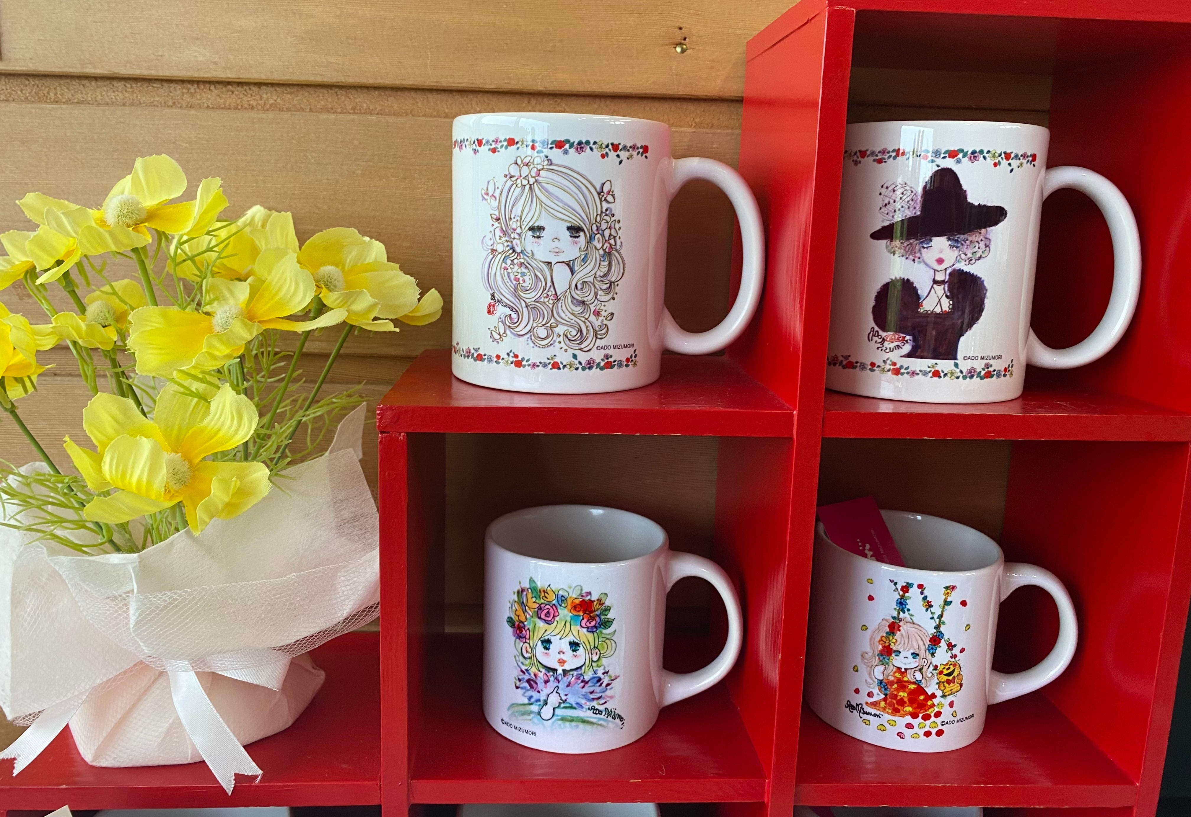 水森亜土のおもちゃ箱画廊オリジナル『 BIG MUG CUP』 | 水森亜土の